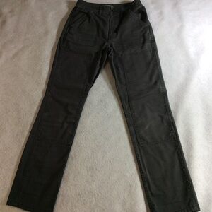 REI Straight-Leg Women's Jeans — Charcoal Gray SZ 0 gently used